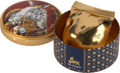 Чай RICHARD Year of the Royal Rabbit King черный крупнолистовой 40г        