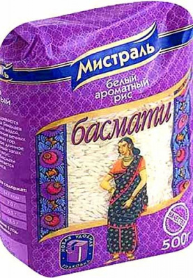 Рис Мистраль Басмати 500г