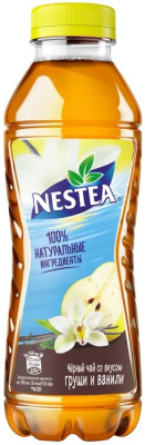 Чай Nestea черный со вкусом груши и ванили 0,5л