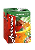 Нектар Любимый Мультифрукт 0,2л