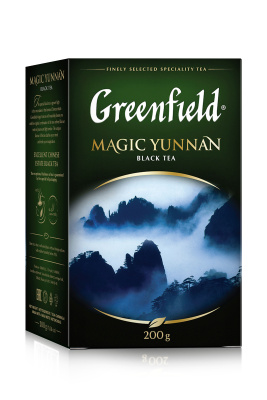 Чай GREENFIELD Magic Yunnan черный листовой 200г