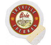 Сыр TREVILLE Brie 120гр (белая плесень)