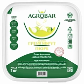 Пюре Агробар (AGROBAR) грейпфрут белый (помело) с/м 1кг