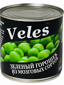 Горошек VELES зелёный 400г