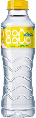 Напиток Bonaqua Viva негазированный со вкусом лимона 0,5л