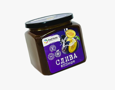 Пюре Proff Puree слива с/м 500г