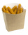 Коробка для картофеля фри Fry Pack большая крафт 115*55*145мм 500мл 1уп*200шт